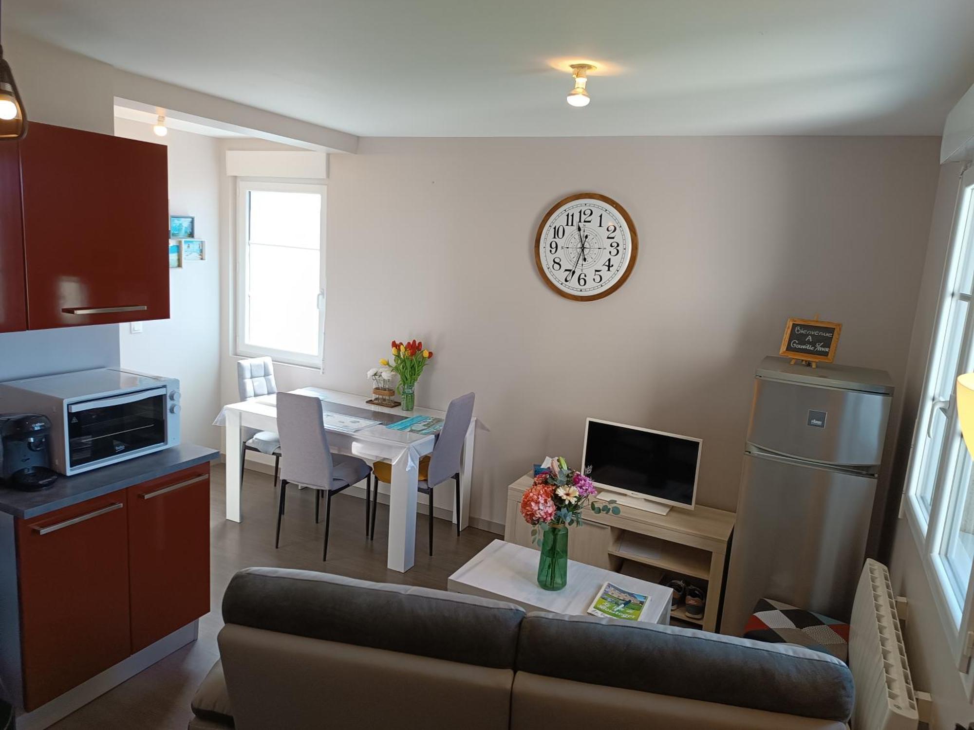 Gouville-sur-Mer Appartement Cosy Proche Mer מראה חיצוני תמונה